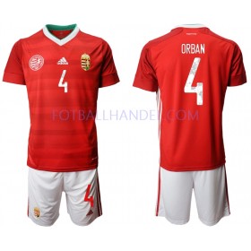 Barn Fotballdrakter Ungarn ORBAN 4 Hjemme Kortermet